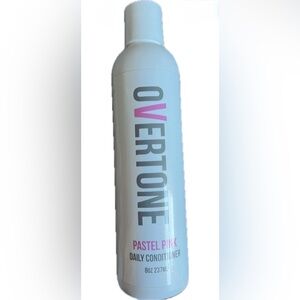 Overtone Pastel Pink Daily Conditioner. NEW